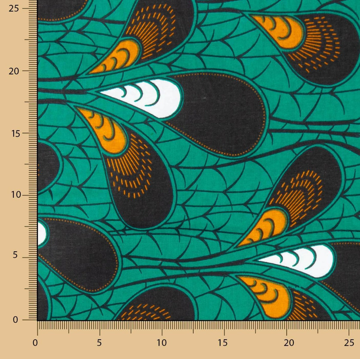 Tecido WAX Swahili - Ribes y Casals