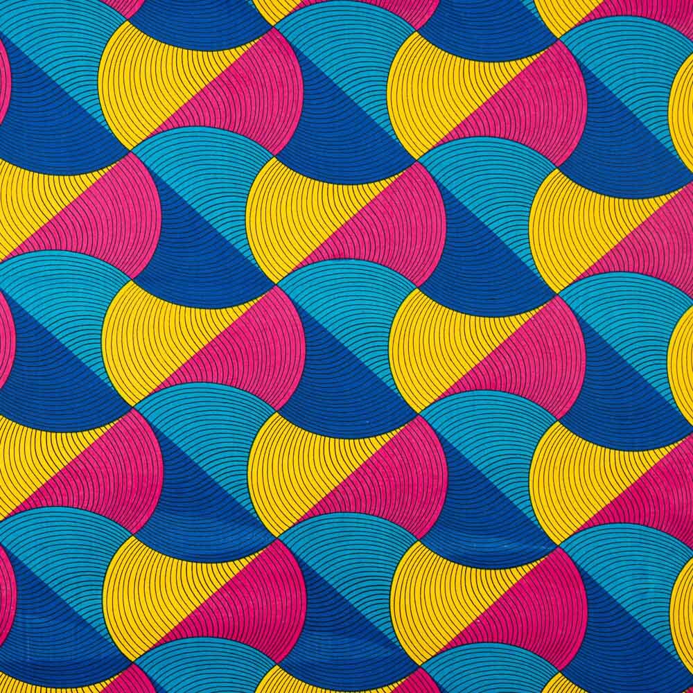 Tecido WAX Asante - Ribes y Casals