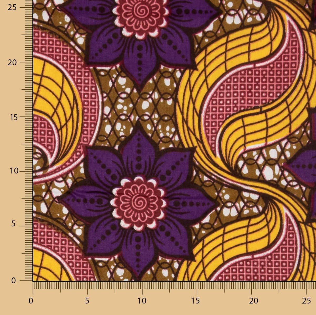 Tecido Wax Starehe - Ribes y Casals