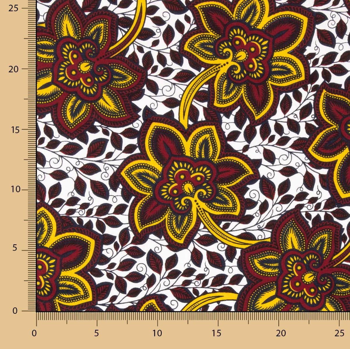 Tecido WAX Tafadhali - Ribes y Casals