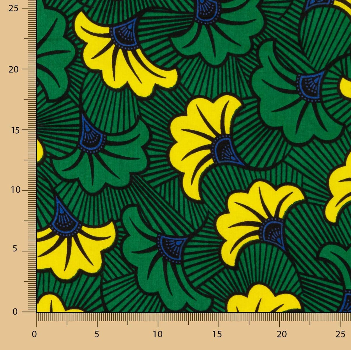 Tecido WAX Cumba - Ribes y Casals