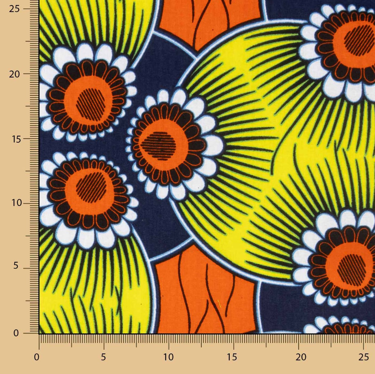 Tecido Wax Bert - Ribes y Casals