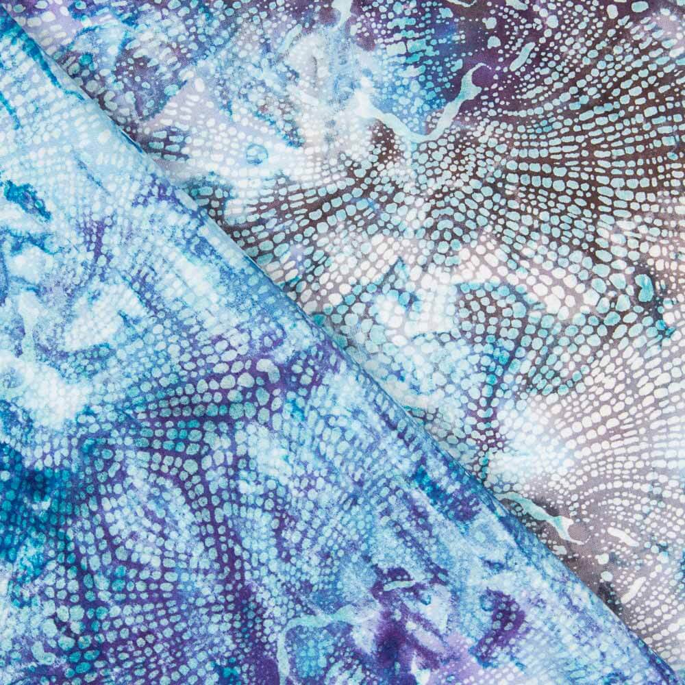 Popeline Batik Yuba Azul - Ribes y Casals