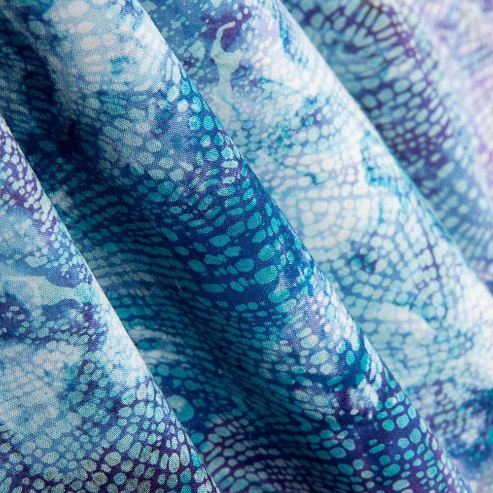 Popeline Batik Yuba Azul - Ribes y Casals