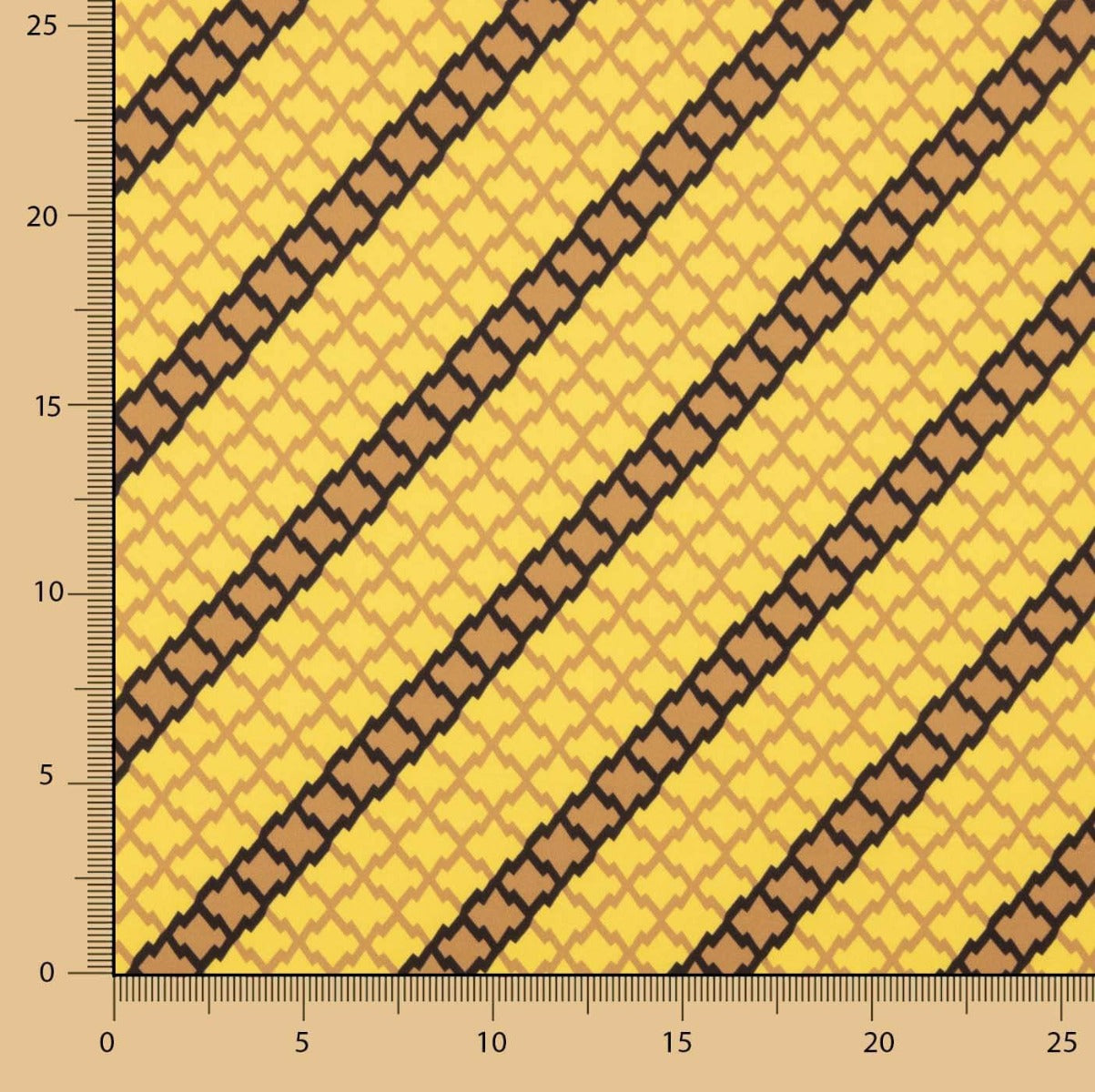 Satén Poliéster Cadena Diagonal - Ribes y Casals