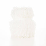 Cinta Plisada Garrucha 6 cm Blanco Natural - Ribes y Casals