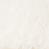 Cinta Plisada Garrucha 6 cm Blanco Natural - Ribes y Casals