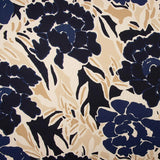 Retalho Plano de Viscose Lucía Azul - Várias medidas x largura de 140 cm - Ribes y Casals