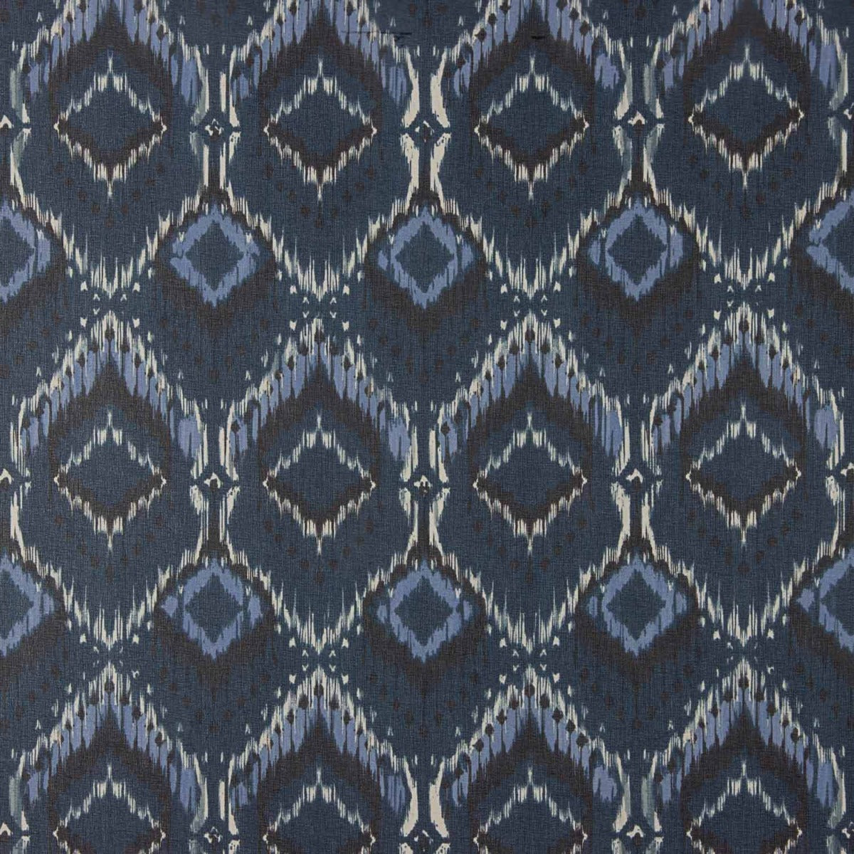 Gaze Poliéster Ikat Azul - Ribes y Casals