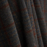 Poncho de lã xadrez vermelho - Ribes y Casals