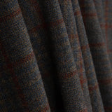 Poncho de lã xadrez vermelho - Ribes y Casals