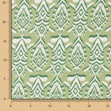 Gaze Poliéster Shibori Verde - Ribes y Casals