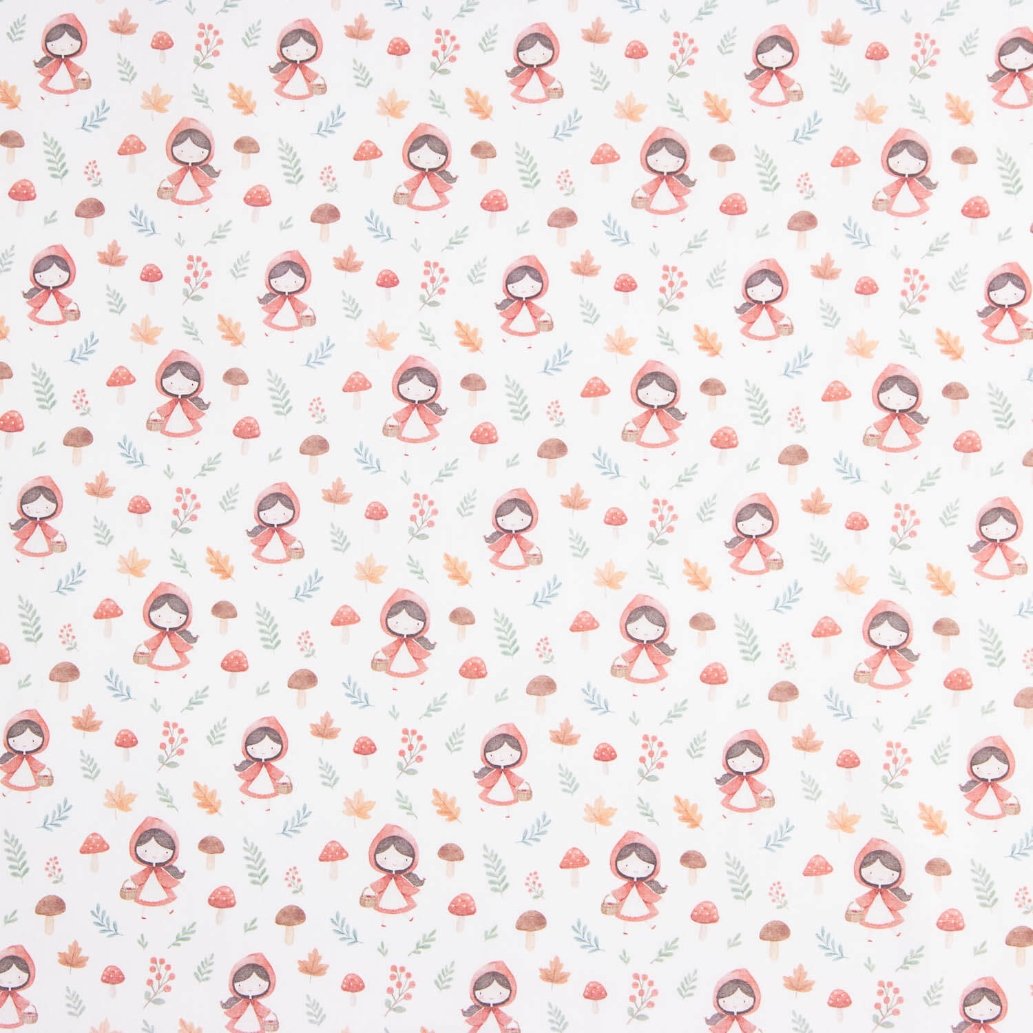 Percal estampado Caperucita - Ribes y Casals