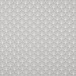 Percal de algodão estampado com folhas cinzentas sobre fundo branco - Ribes y Casals