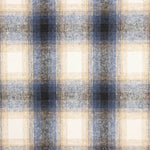 Mouflon Xadrez Azul, Cru e Bege - Ribes y Casals