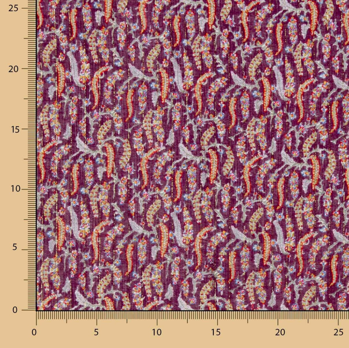 Gaze Lúrex Paisley Spark - Ribes y Casals