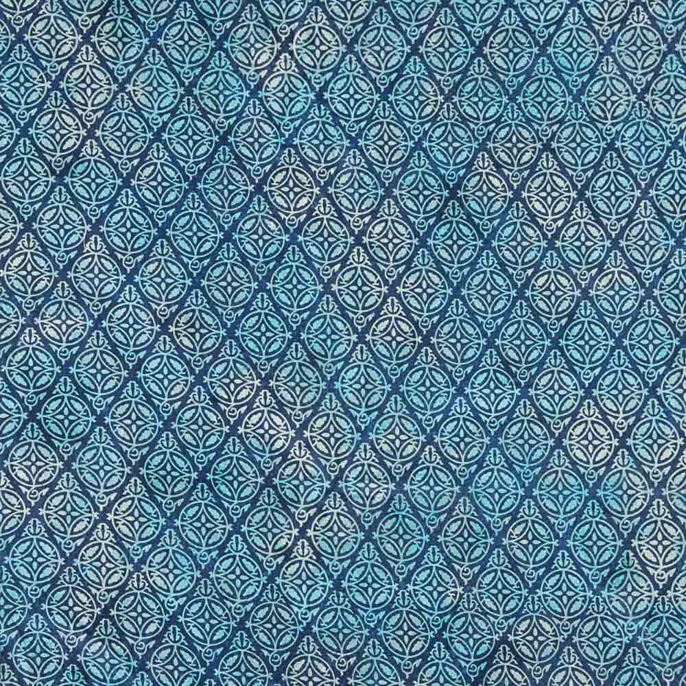 Popeline Batik Nairobi Azul - Ribes y Casals