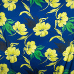 Cetim Estampado Clarence Azul - Ribes y Casals