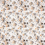 Popeline Algodão Skeleton - Ribes y Casals