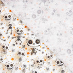 Popeline Algodão Skeleton - Ribes y Casals