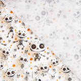 Popeline Algodão Skeleton - Ribes y Casals