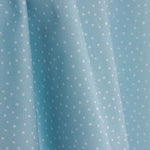 Percal estampado com bolinhas brancas e azuis - Ribes y Casals