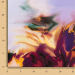 Cetim Estampado Splash Roxo - Ribes y Casals