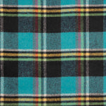 Mouflon Xadrez Turquesa, Preto e Mostarda - Ribes y Casals