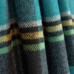 Mouflon Xadrez Turquesa, Preto e Mostarda - Ribes y Casals