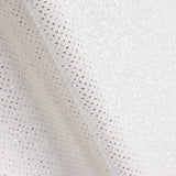 Veludo Elástico Glitter Branco - Ribes y Casals