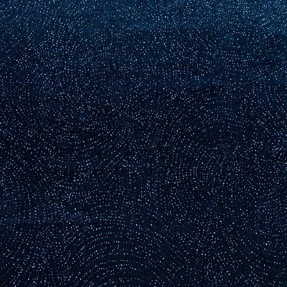 Veludo Elástico Glitter Geo Marinho - Ribes y Casals