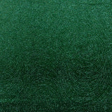 Veludo Elástico Glitter Geo Verde Garrafa - Ribes y Casals