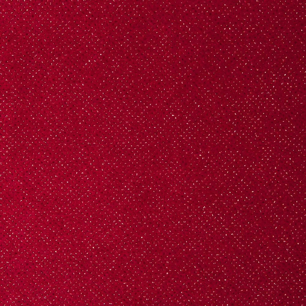 Veludo Elástico Glitter Vermelho - Ribes y Casals