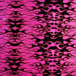 Lycra Flocada Trash Fúcsia - Ribes y Casals