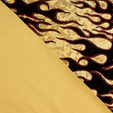 Lycra Flocada Trash Dourada - Ribes y Casals