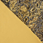 Lycra Flocada Animal Dourada - Ribes y Casals