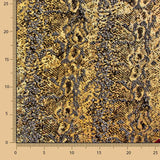 Lycra Flocada Animal Dourada - Ribes y Casals