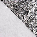 Lycra Flocada Animal Prata - Ribes y Casals