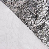 Lycra Flocada Animal Prata - Ribes y Casals