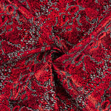 Lycra Flocada Animal Vermelha - Ribes y Casals