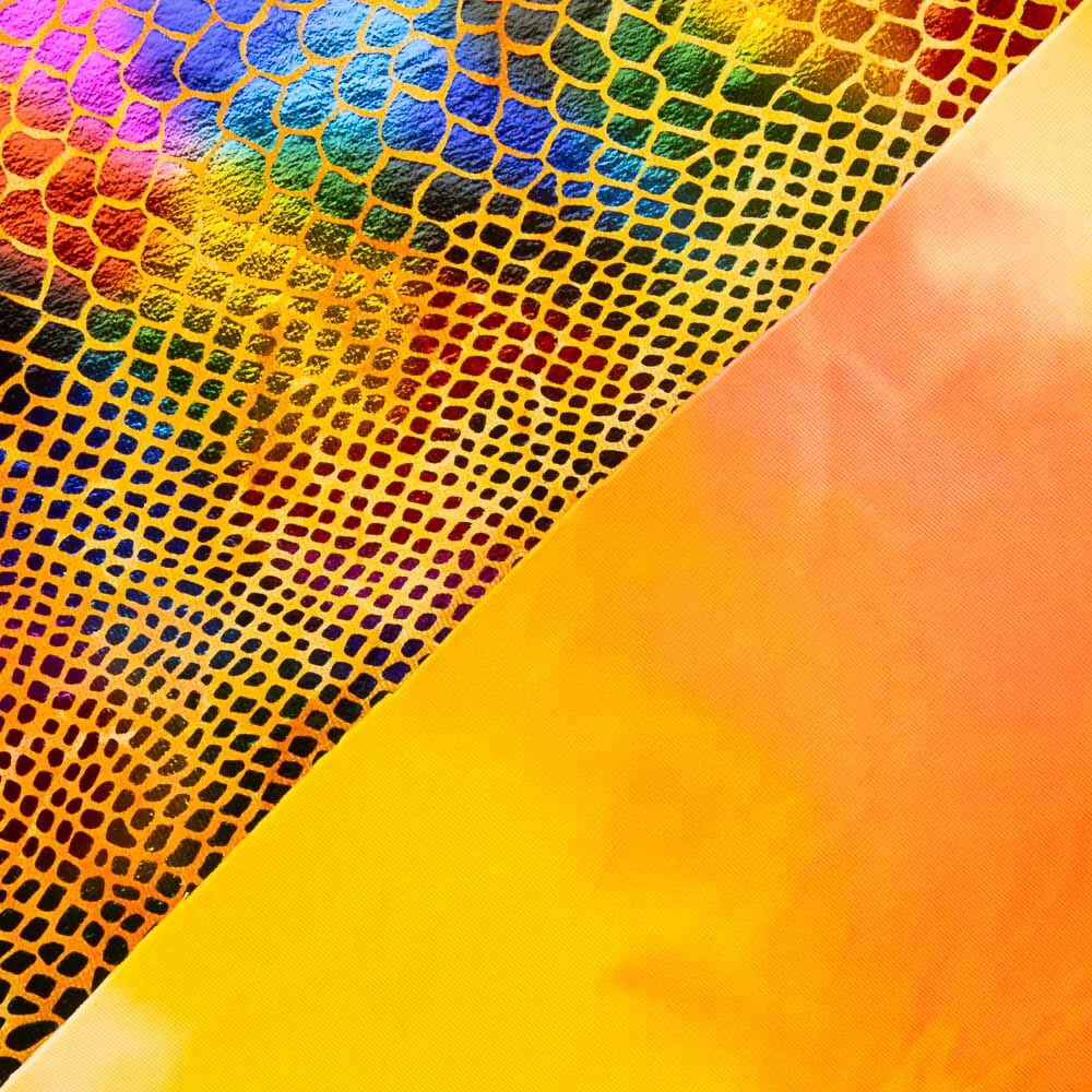 Lycra Cobra Lâmina Laranja - Ribes y Casals