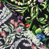 Koshibo Estampado Mil Flores Preto - Ribes y Casals