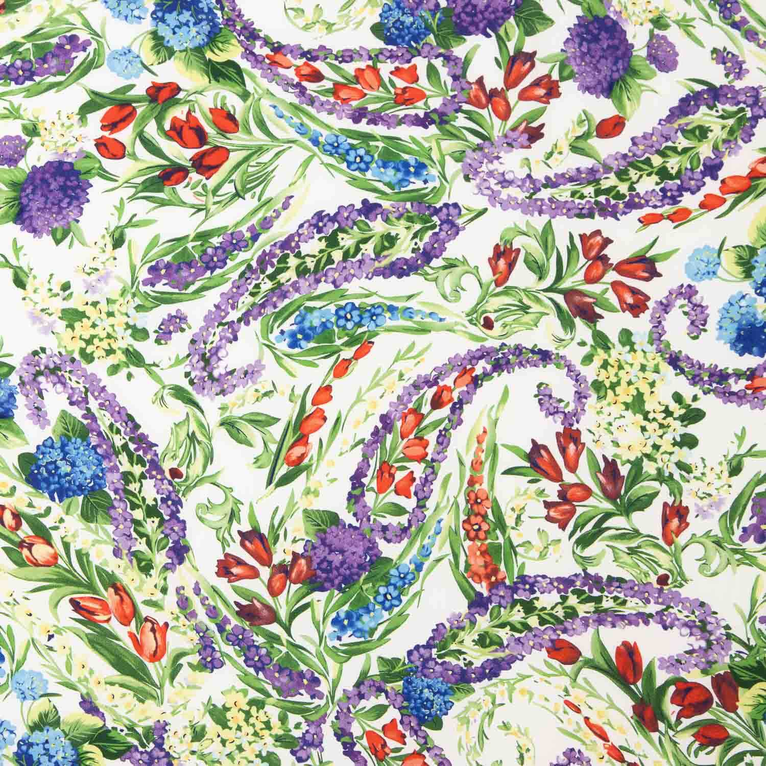 Koshibo Estampado Mil Flores Cru - Ribes y Casals