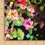 Koshibo Estampado Floral Preto - Ribes y Casals