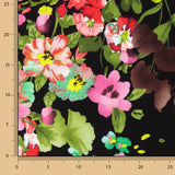 Koshibo Estampado Floral Preto - Ribes y Casals