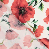 Koshibo Estampado Amapola Branco - Ribes y Casals