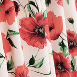 Koshibo Estampado Amapola Branco - Ribes y Casals