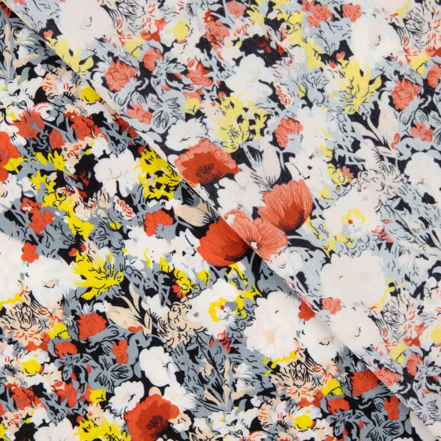 Koshibo Estampado Flor Vermelho - Ribes y Casals