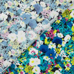 Koshibo Estampado Flor Azul - Ribes y Casals