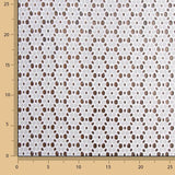 Bordado suíço Margarida Branca Natural - Ribes y Casals